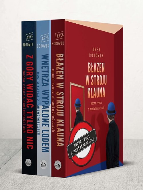 Image of Z góry widać tylko nic / Wnętrza wypalone lodem / Błazen w stroju klauna Pakiet Trylogia Mocna Rzecz o Namiętnościach