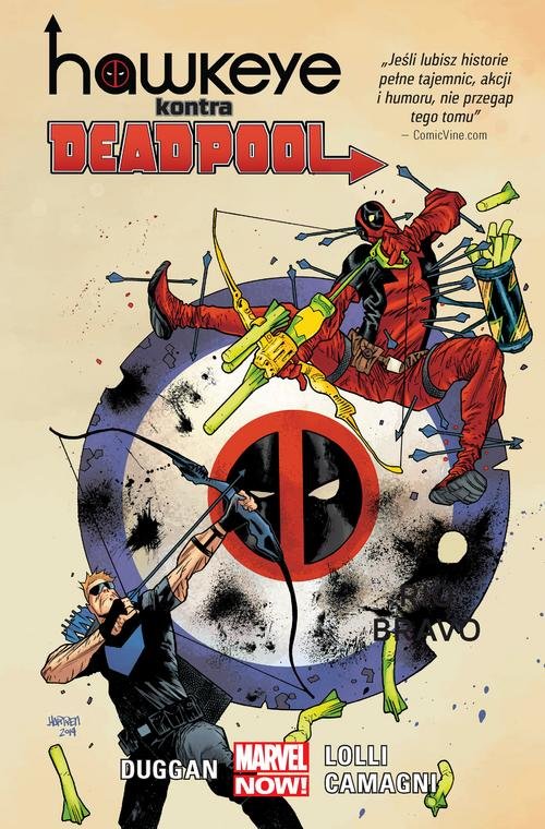 Image of Hawkeye kontra Deadpool