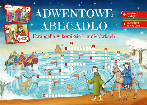 Image of Adwentowe ABECADŁO Ewangelia w komiksie i łamigłówkach