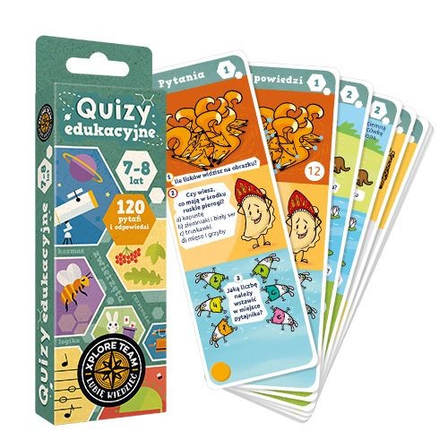 Image of Xplore Team Quizy edukacyjne 7-8 lat
