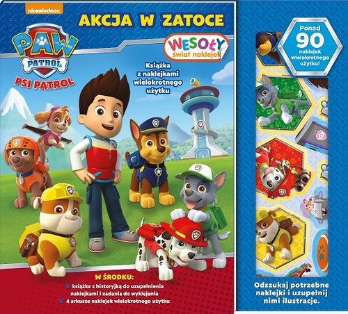Image of Psi Patrol Wesoły świat naklejek Akcja w zatoce