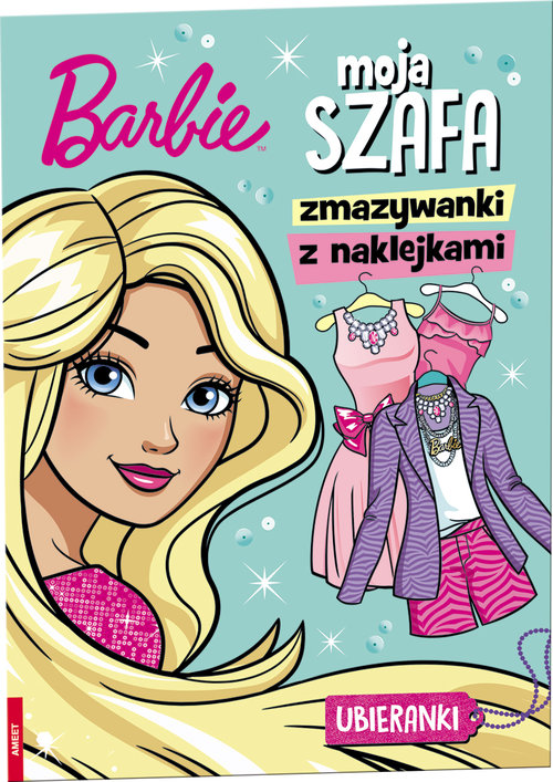 Image of Barbie Moja szafa Zmazywanki z naklejkami SSN-101