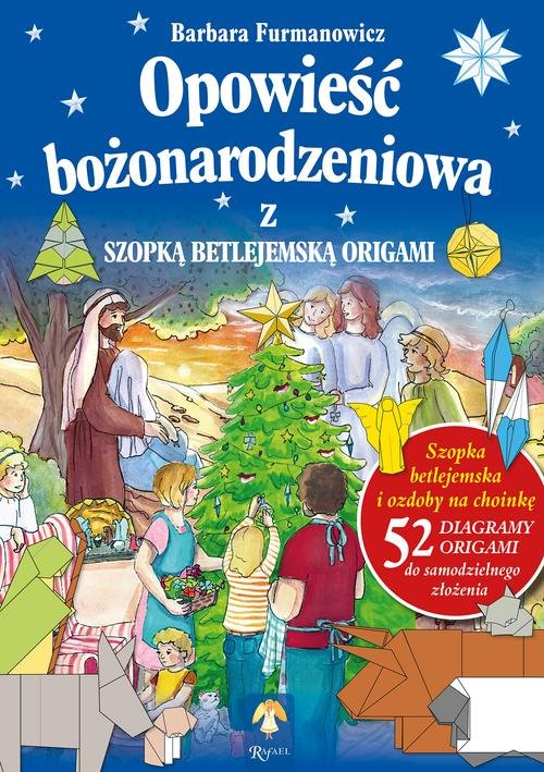 Image of Opowieść Bożonarodzeniowa z szopką betlejemską origami