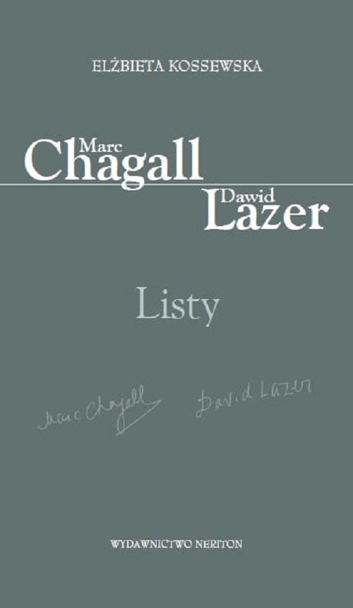 Image of Marc Chagall Dawid Lazer Listy