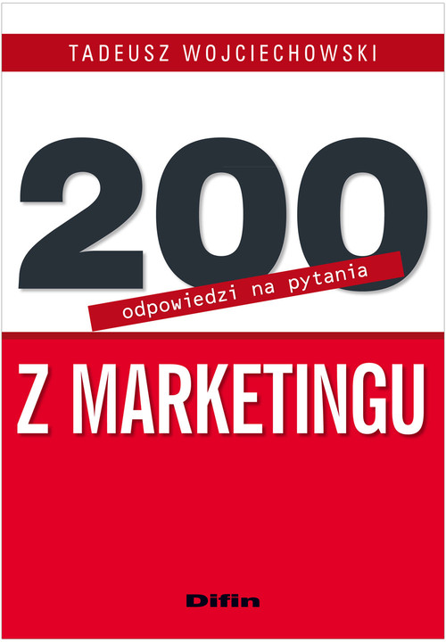 Image of 200 odpowiedzi na pytania z marketingu