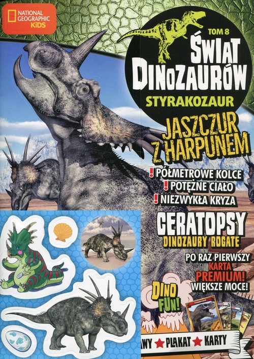 Image of Świat Dinozaurów 8 Styrakozaur