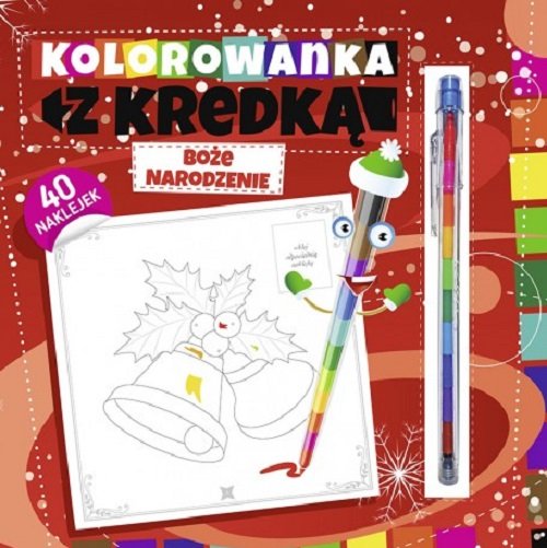 Image of Kolorowanka z kredką Boże Narodzenie