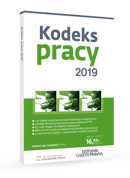 Image of Kodeks pracy 2019