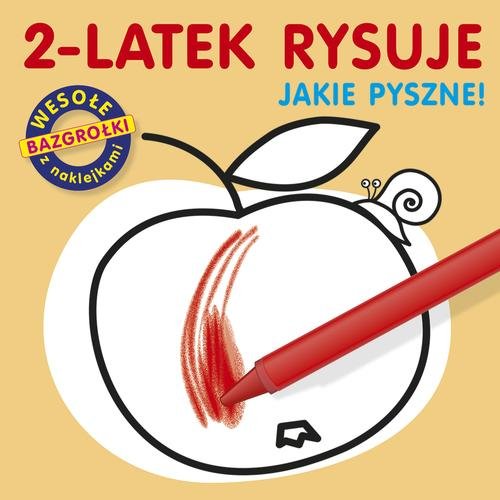 Image of 2-latek rysuje. Jakie pyszne