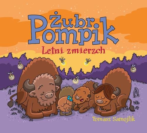Image of Żubr Pompik. Letni zmierzch