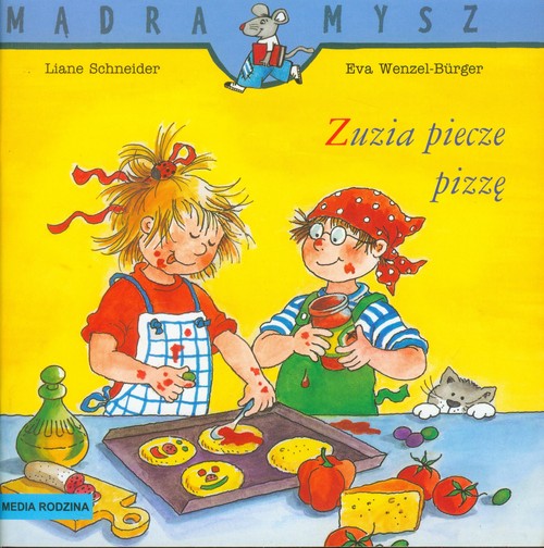 Image of Zuzia piecze pizzę