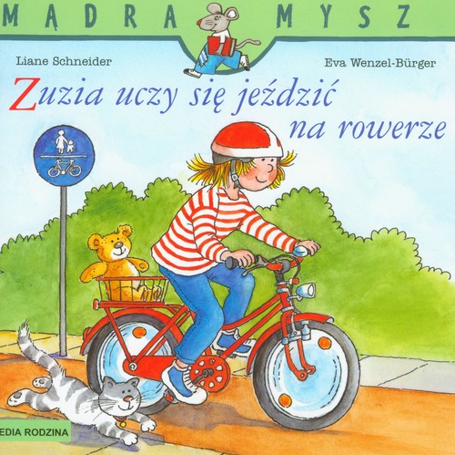 Image of Zuzia uczy się jeździć na rowerze