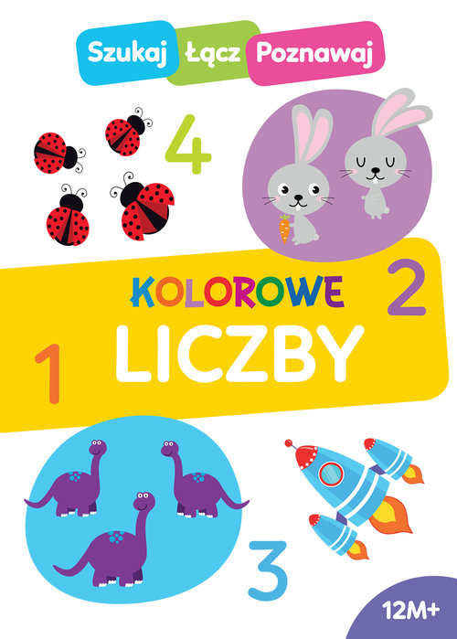 Image of Szukaj łącz poznawaj. Kolorowe liczby