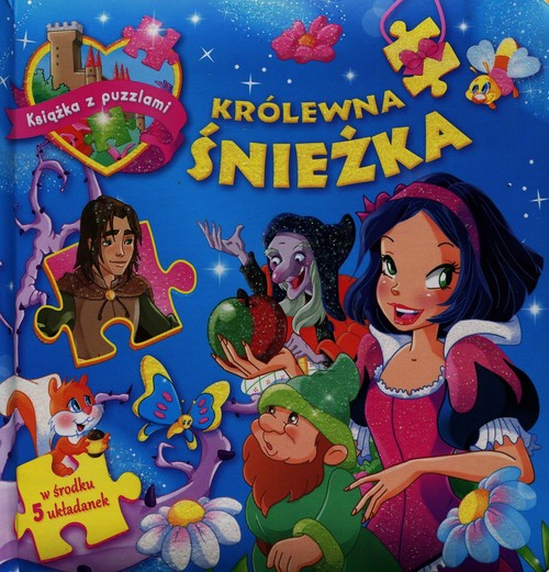 Image of Królewna Śnieżka. Książka z puzzlami 5 układanek