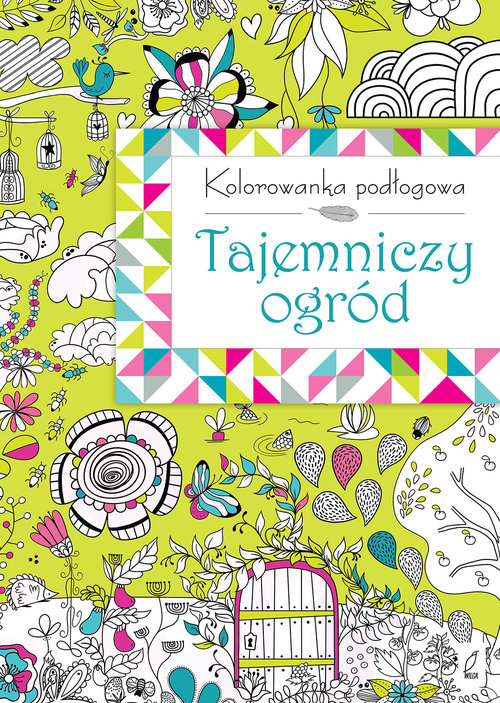 Image of Kolorowanka podłogowa. Tajemniczy ogród