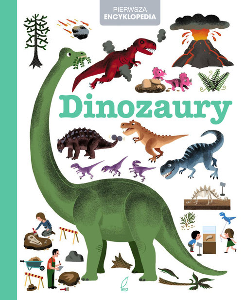 Image of Pierwsza Encyklopedia. Dinozaury