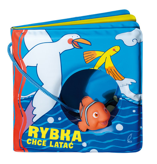 Image of Książeczka kąpielowa. Rybka chce latać