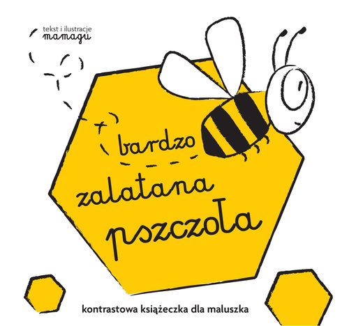 Image of Robaczki. Bardzo zalatana pszczoła