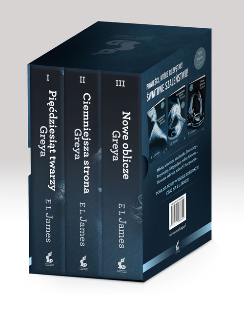 Image of Pięćdziesiąt twarzy Greya / Ciemniejsza strona Greya / Nowe oblicze Greya Pakiet