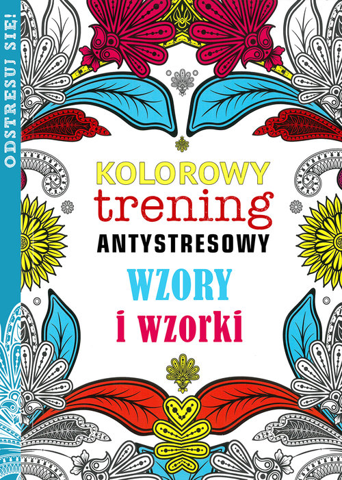 Image of Wzory i wzorki. Kolorowy trening antystresowy