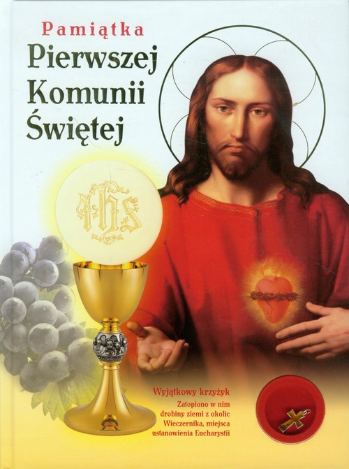 Image of Pamiątka Pierwszej Komunii z krzyżykiem