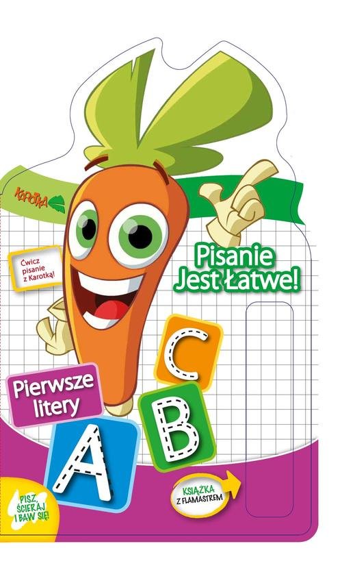 Image of Karotka Pisanie jest łatwe! Pierwsze litery