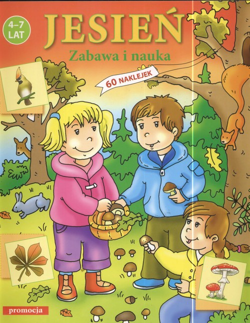 Image of Jesień Zabawa i nauka 60 Naklejek