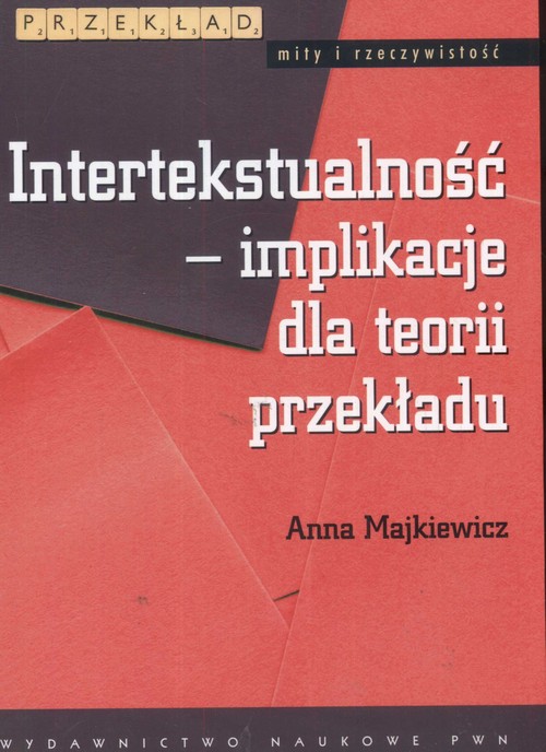 Image of Intertekstualność implikacje dla teorii przekładu