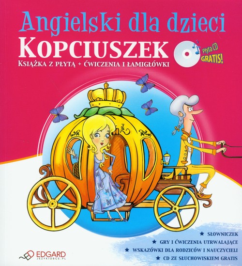 Image of Angielski dla dzieci Kopciuszek z płytą CD