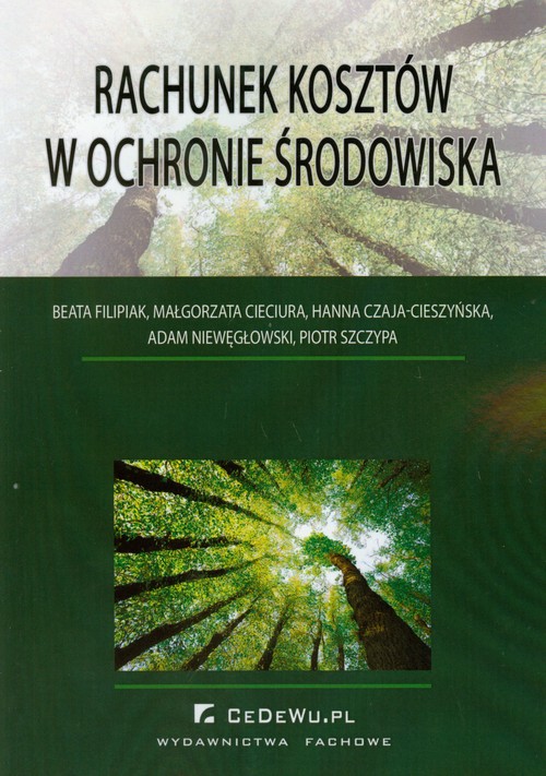 Image of Rachunek kosztów w ochronie środowiska