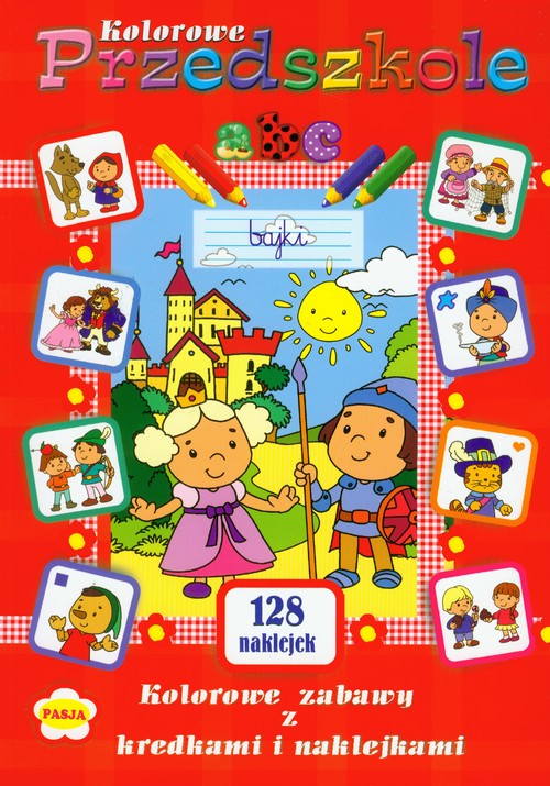 Image of Kolorowe przedszkole Kolorowe zabawy z kredkami i naklejkami