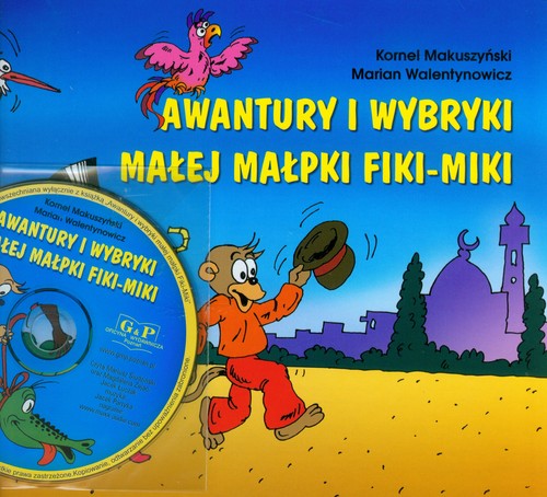 Image of Awantury i wybryki małej małpki Fiki Miki z płytą CD