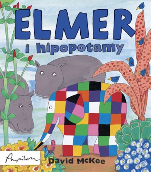 Image of Elmer i hipopotamy