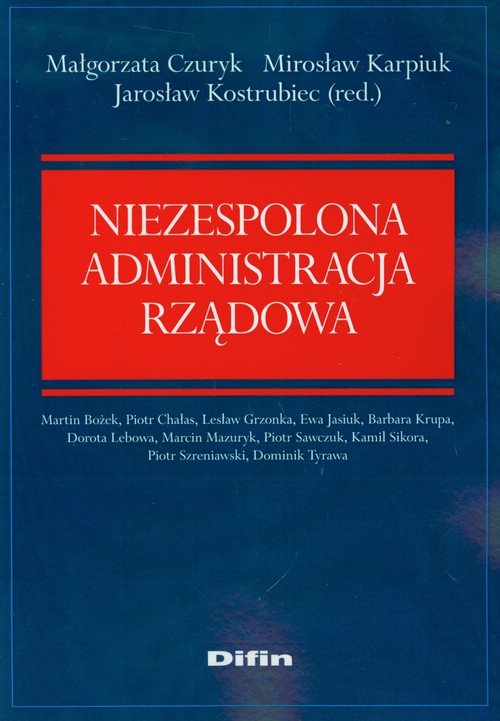 Image of Niezespolona administracja rządowa