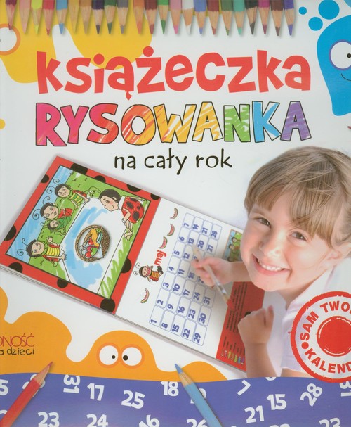 Image of Książeczka rysowanka na cały rok Sam tworzę kalendarz