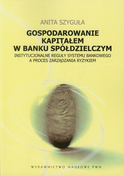 Image of Gospodarowanie kapitałem w banku spółdzielczym Instytucjonalne reguły systemu bankowego a proces zarządzania ryzykiem