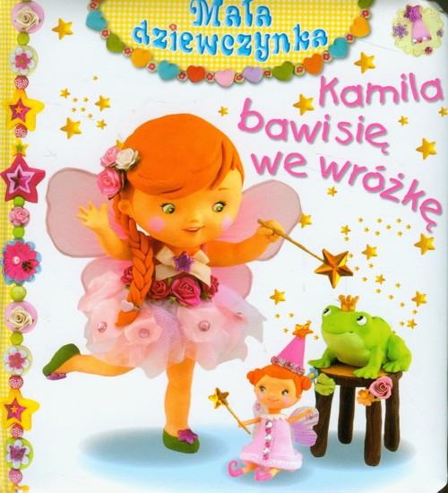 Image of Kamila bawi się we wróżkę Mała dziewczynka