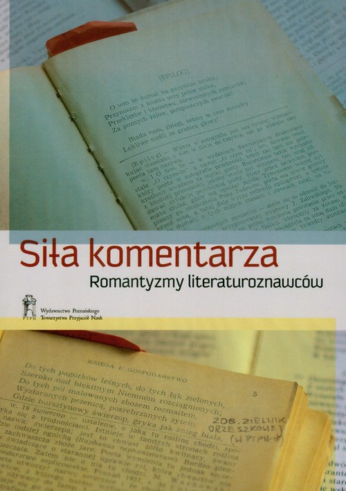 Image of Siła komentarza Romantyzmy literaturoznawców