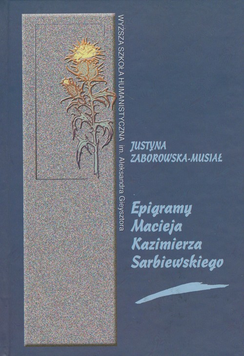 Image of Epigramy Macieja Kazimierza Sarbiewskiego