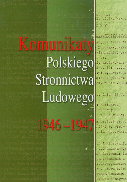 Image of Komunikaty Polskiego Stronnictwa Ludowego 1946-1947