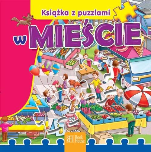 Image of Książka z puzzlami W mieście