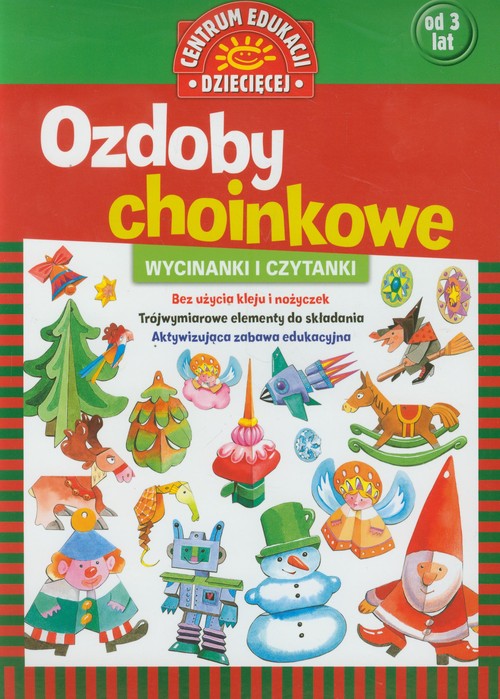 Image of Ozdoby choinkowe Wycinanki i czytanki