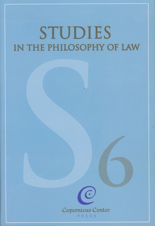 Image of Studies in the Philosophy of Law vol. 6