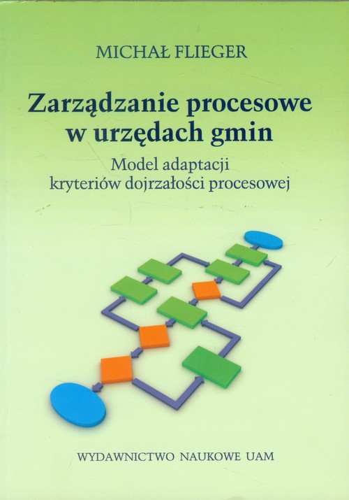 Image of Zarządzanie procesowe w urzędach gmin Model adaptacji kryteriów dojrzałości procesowej