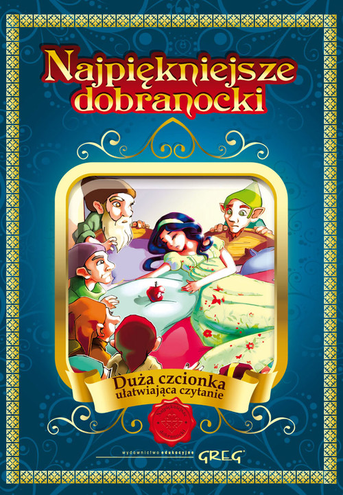 Image of Najpiękniejsze dobranocki (twarda oprawa) Duża czcionka ułatwiająca czytanie