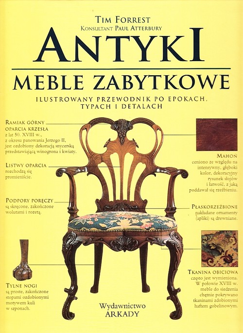 Image of Antyki Meble zabytkowe Ilustrowany przewodnik