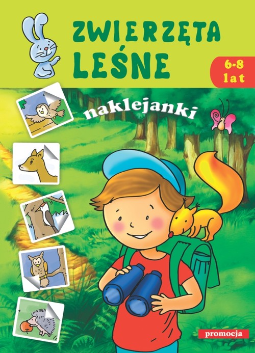 Image of Zwierzęta leśne Naklejanki 6-8 lat