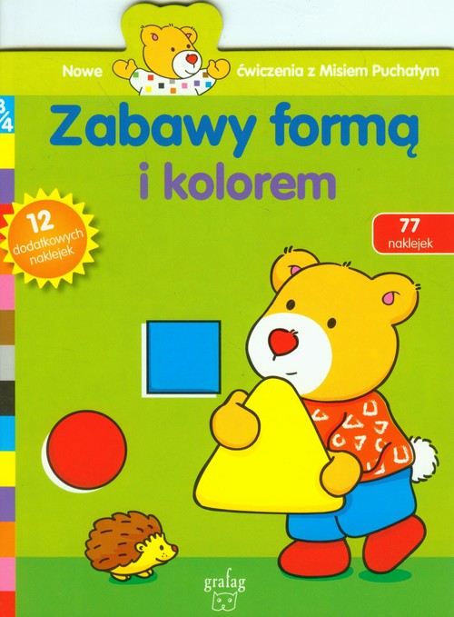 Image of Zabawy formą i kolorem Nowe ćwiczenia z Misiem Puchatym
