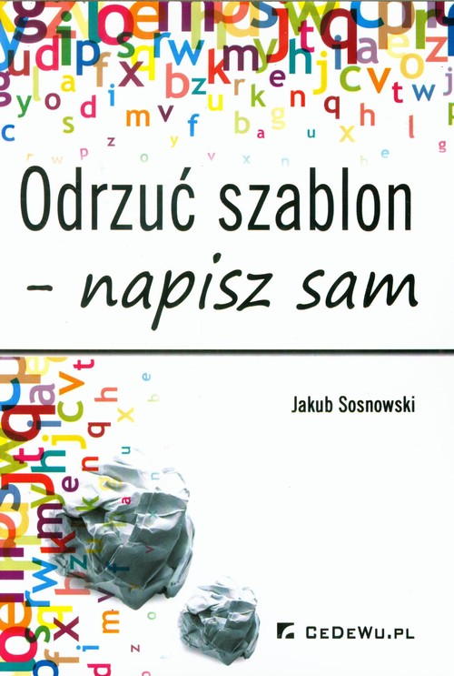 Image of Odrzuć szablon napisz sam
