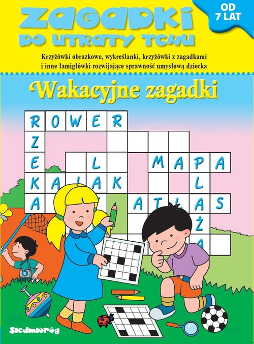 Image of Zagadki do utraty tchu Wakacyjne zagadki od 7 lat